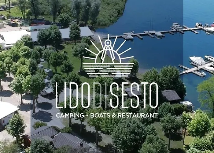Happy Camp Mobile Homes In Lido Di Sesto Boats&restaurant Parque de Campismo Sesto Calende